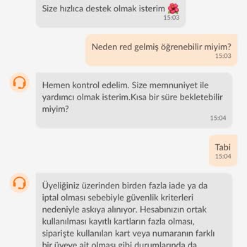 Trendyol İade Talebi Sebepsiz Reddi