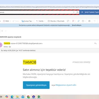 Tiamob Tan Şikayetçiyim. Siparişleri Göndermedi. Yetkiliye Ulaşılmıyor