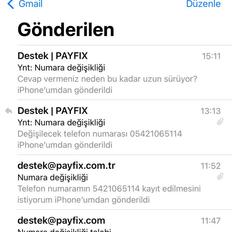 PayFix Müşteri Temsilcisi Ulaşılamıyor