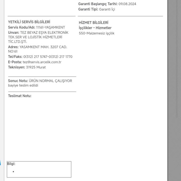 Beko Bkk 2300 Hatalı Üretim