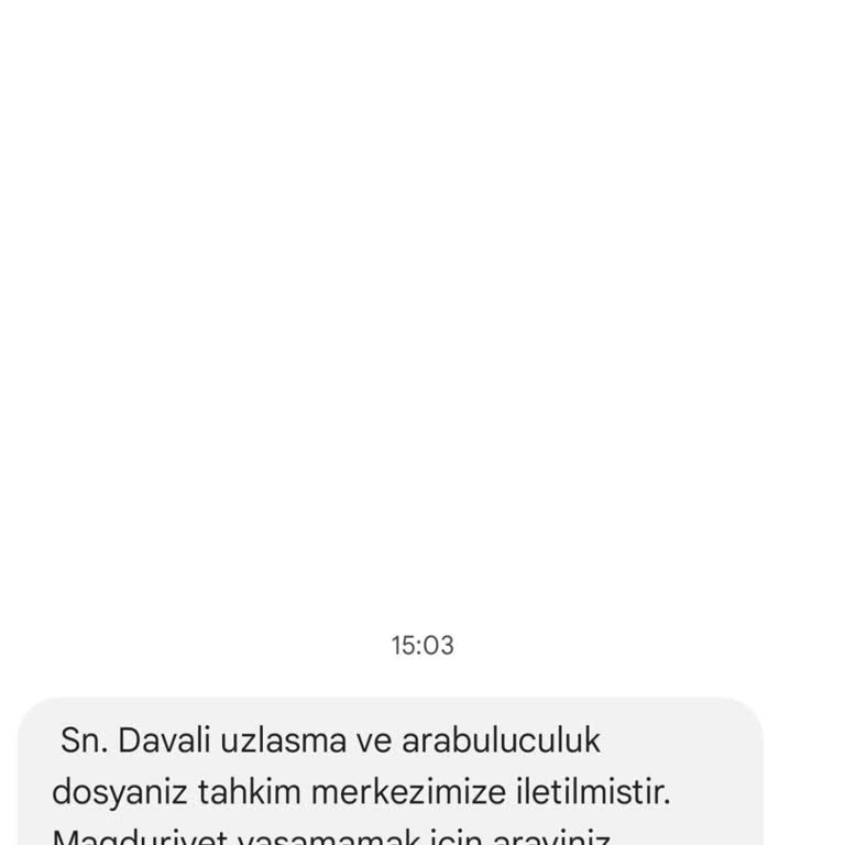 E. Arablclk (SMS) SMS Gönderdi