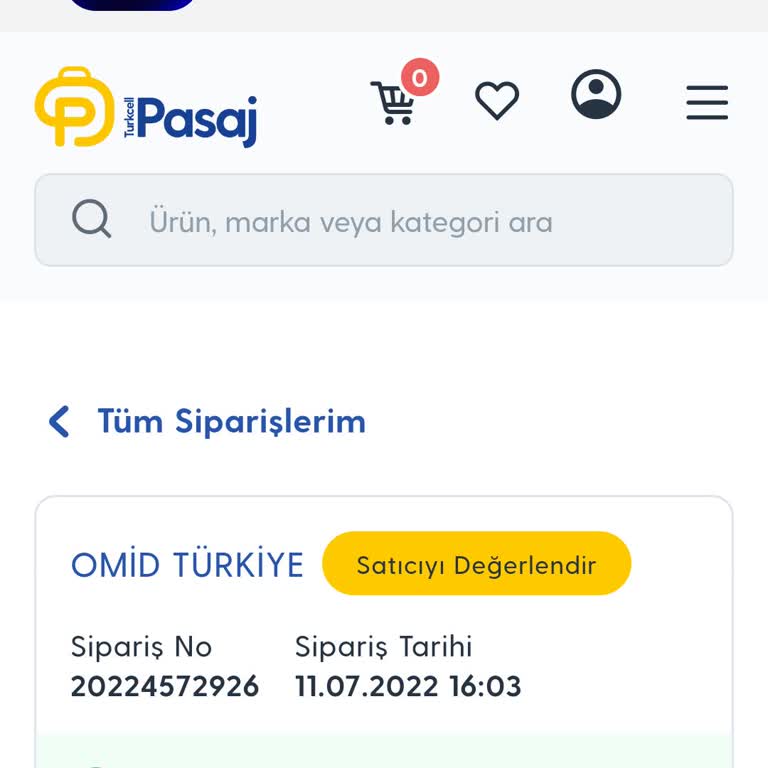 Turkcell Pasajdan Alınan Omid Dik Süpürge Arızası