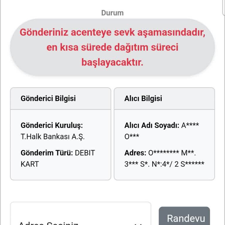 Kuryenet Sarıçam Acentesi Kargomu Teslim Etmiyor!