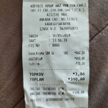 Köfteci Yusuf Eksik Ürün Ve Çözümsüzlük Sorunu