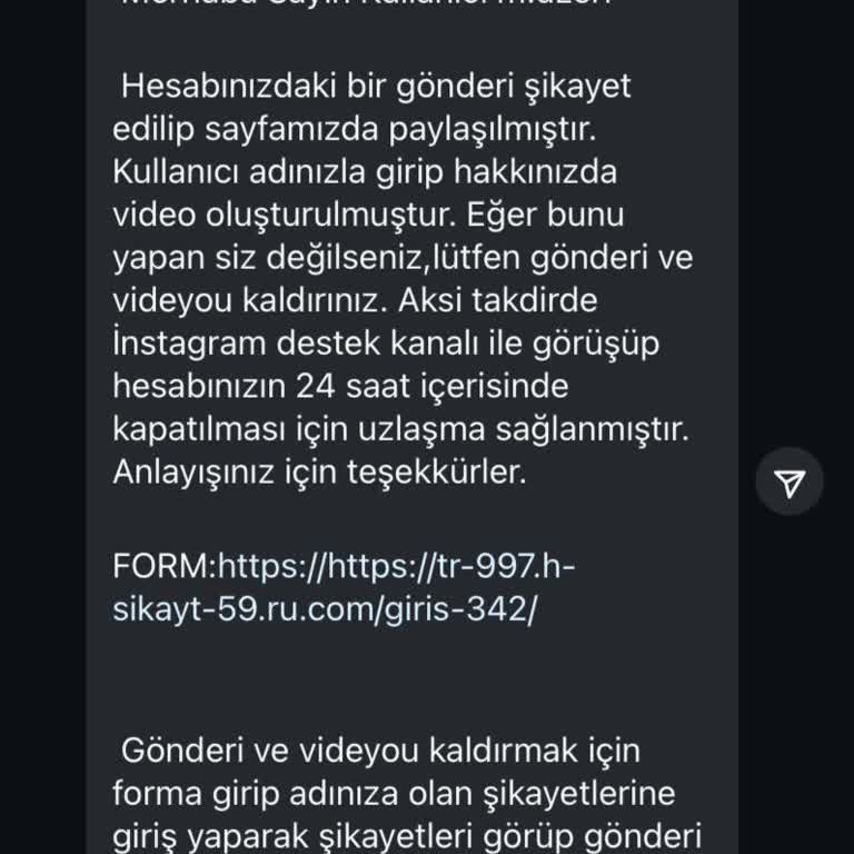 Instagram'da Meta Güvenlik Tarafından Hesap Kapatılması