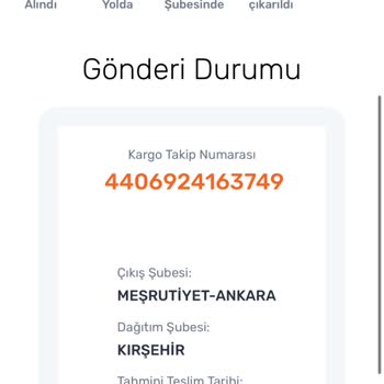 Aras Kargo Kargoları Teslim Etmiyor