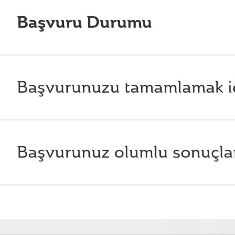 Ziraat Bankası Ziraat Genç Kart Başvurunuz Olumlu Sonuçlanmamıştır