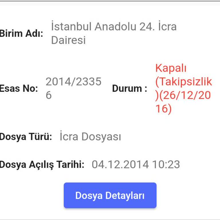Enerjisa İstanbul Anadolu Yakası Elektrik Perakende Enerjisa Elektrik İcra Dosyam Kapatılmadı.