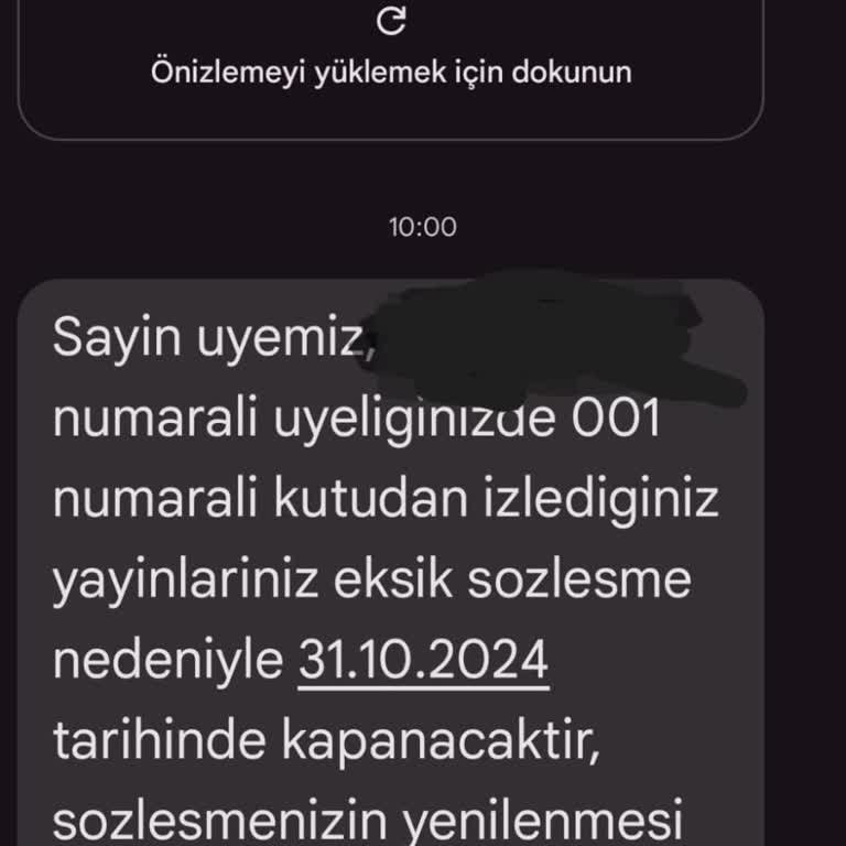 Digiturk Eksik Sözleşme Hatası
