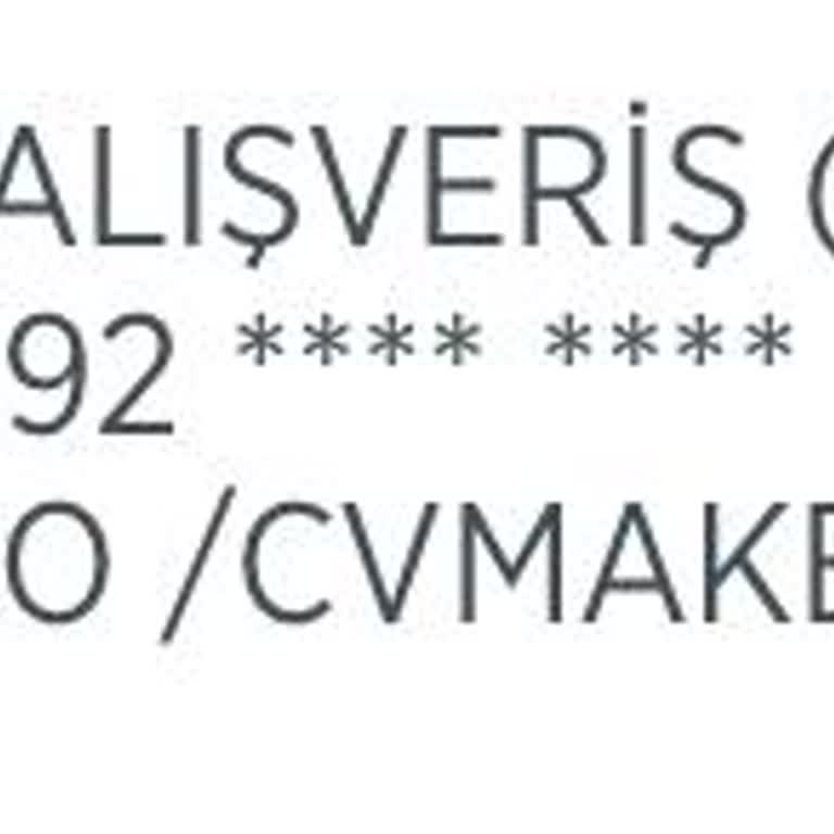 CV Marker Hesabımdan 150 TL Çekti İzinsiz
