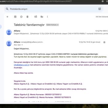 Allianz Sigorta Vermediği Hizmetin Parasına Çöküyor