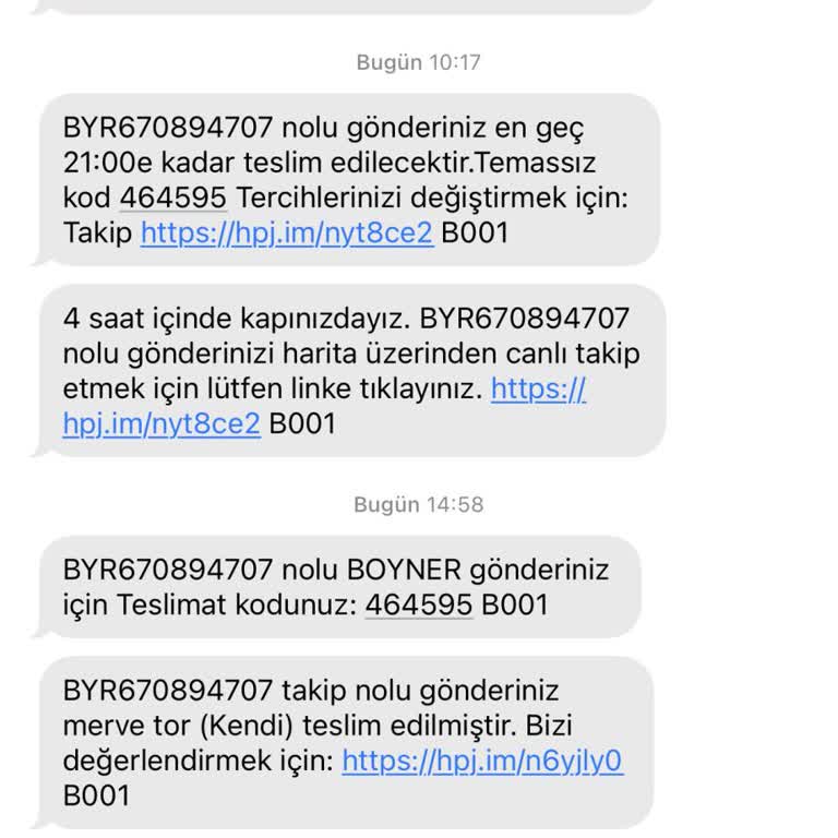 hepsiJET Kargo Teslim Edilmedi