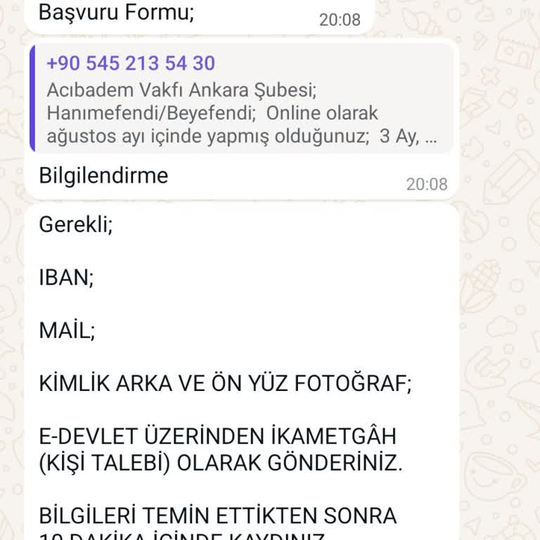 Acıbadem Vakfı (Burs Başvurusu) Acıbadem (vakfi Burs Başvurusu)