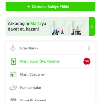Martı Tag Üyelik İptali