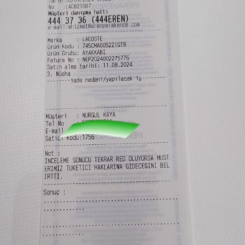 Lacoste Satış Sonrası Destek Te Müşterisinin Yanında Durmadı