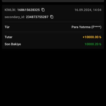 Tambet Yatırımının 10 Katı Kadar Çekim Şartı Koyup Kazancımı Sildi