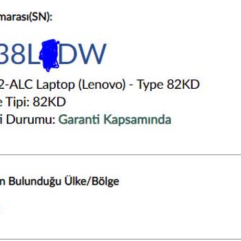 Lenovo Bilgisayar Lenovo Ve Devam Eden Garantini Kabul Etmeme Sorunu