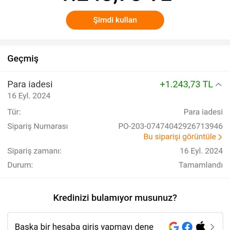 Temu Para İadesi Yapılmadı
