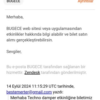 BUGECE Bu Gece Sitesi Mağduriyetimiz