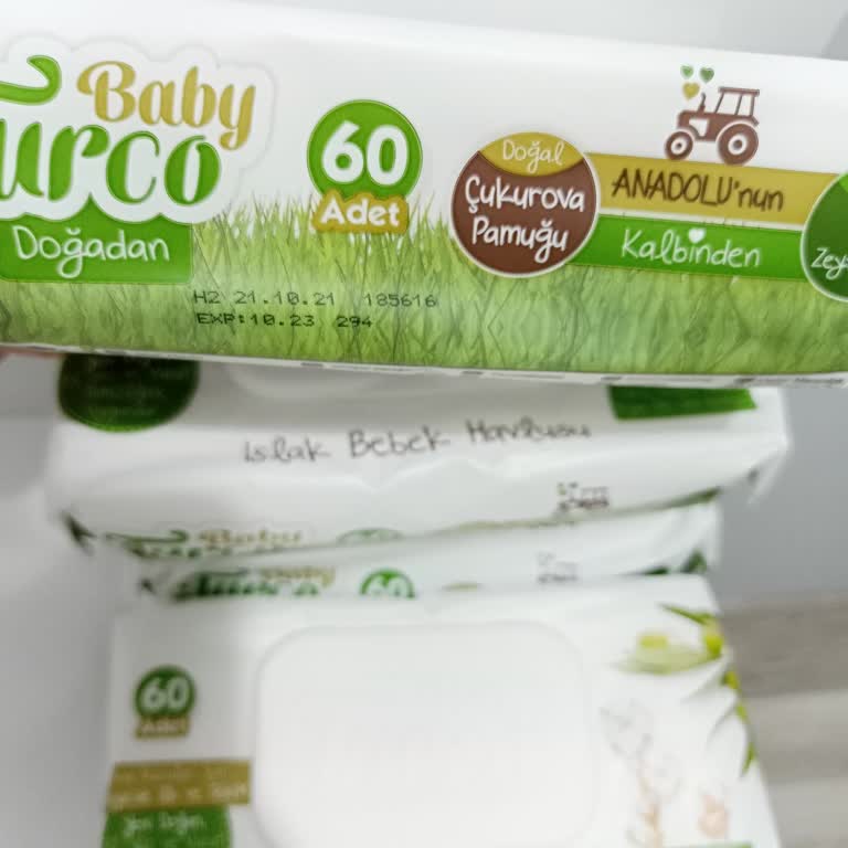 Baby Turco Tarihi Geçen Islak Mendil Satılıyor