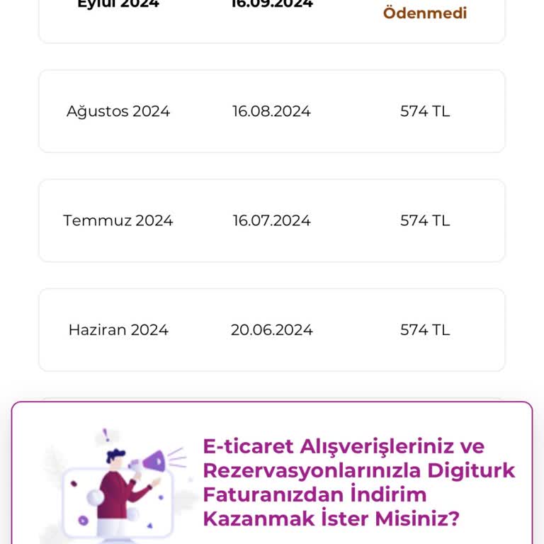 Digiturk Taahhüt Yapıp İki Katı Fatura Yansıtıyor