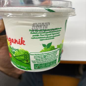 Pınar Et ve Süt Taze Alınan Yoğurtta Küf Sorunu