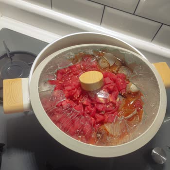 Emsan Swiss Crystal Tencerenin Cam Kapağı Yemek Pişirirken Patladı.