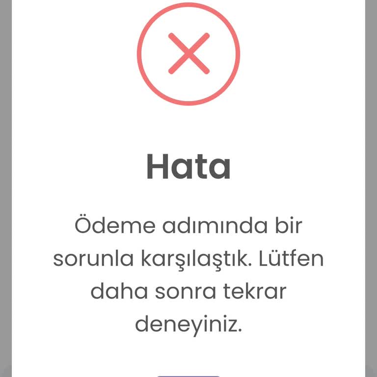 Getmobil Ödeme Hatası Sorunu