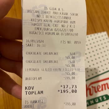 Krispy Kreme'de Fiyat Listesi Ve Satıcı Bilgilendirme Sorunu