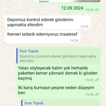 İnce Topuk Müşterinin Yalan Söylediğini İddia Ediyor