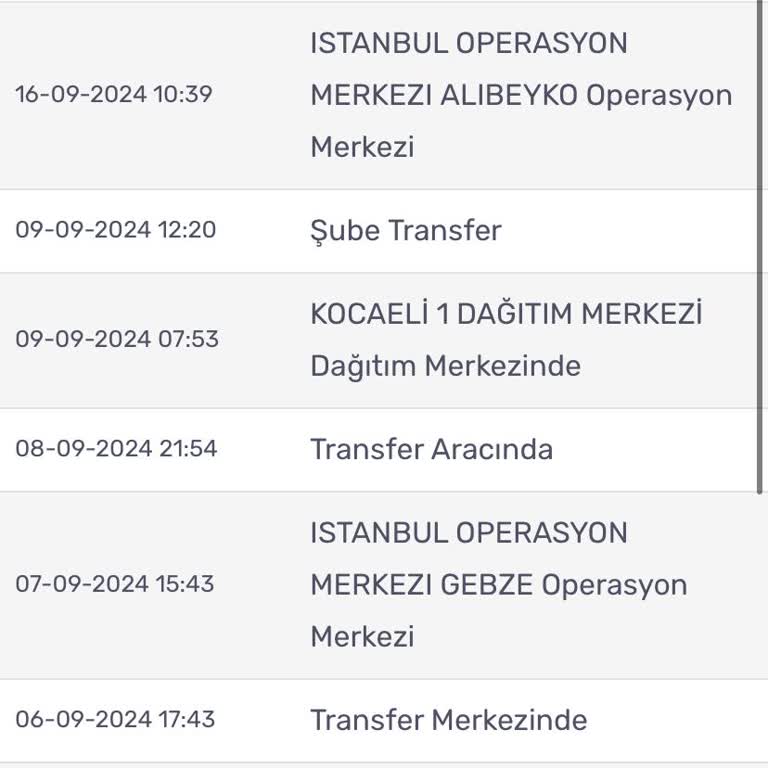 Gratis Kargom Bir Hafta Şubede Bekledi Ve İstanbul'a Geri Gitti