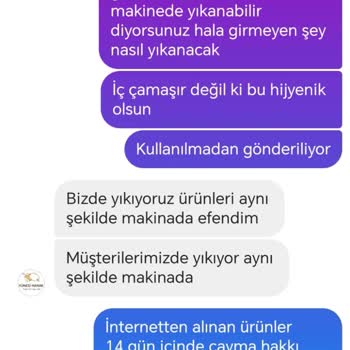 Yüncü Hanım Y**** Hanım Yalan Beyanla Ürün Satıyor