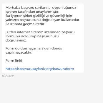 İşin Olsun Kimlik Bilgilerimin Güvenliği Hakkında Acil Yardım Talebi