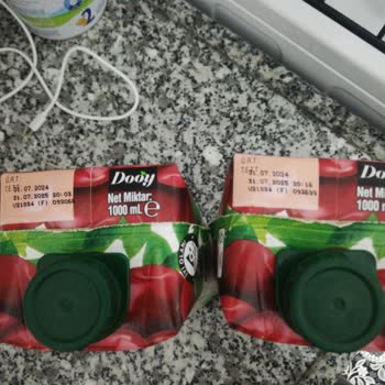 A101 De Satılan Dooy Marka Vişne Suyu Tadı Bozuk