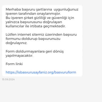 İşin Olsun Kar Ağız Ve Diş Sağlığı İş Başvurusu Kimlik Fotoğrafı İstemesi