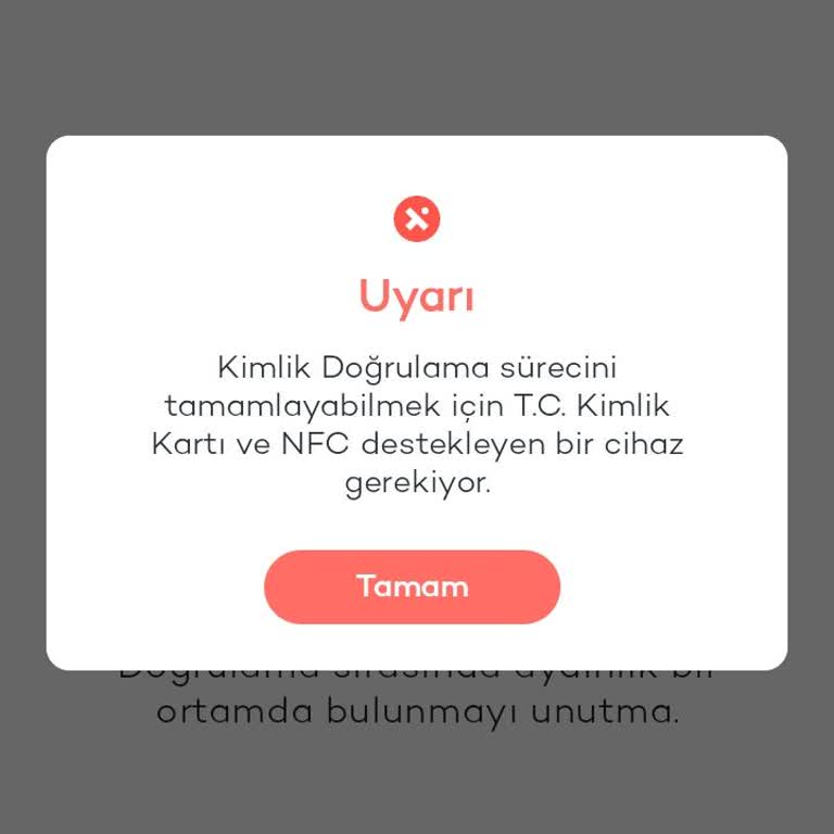 Tosla Doğrulama Sorunu NFC