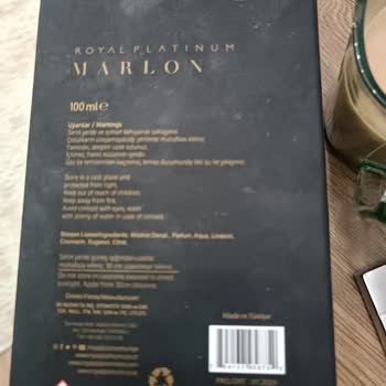 Royal Platinum Parfümeri Royal Platinum Parfümden Koku Aldım Pişman Oldum!