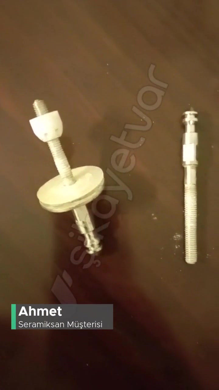 Seramiksan Klozet Kapağı Vidası! videonun kapak resmi