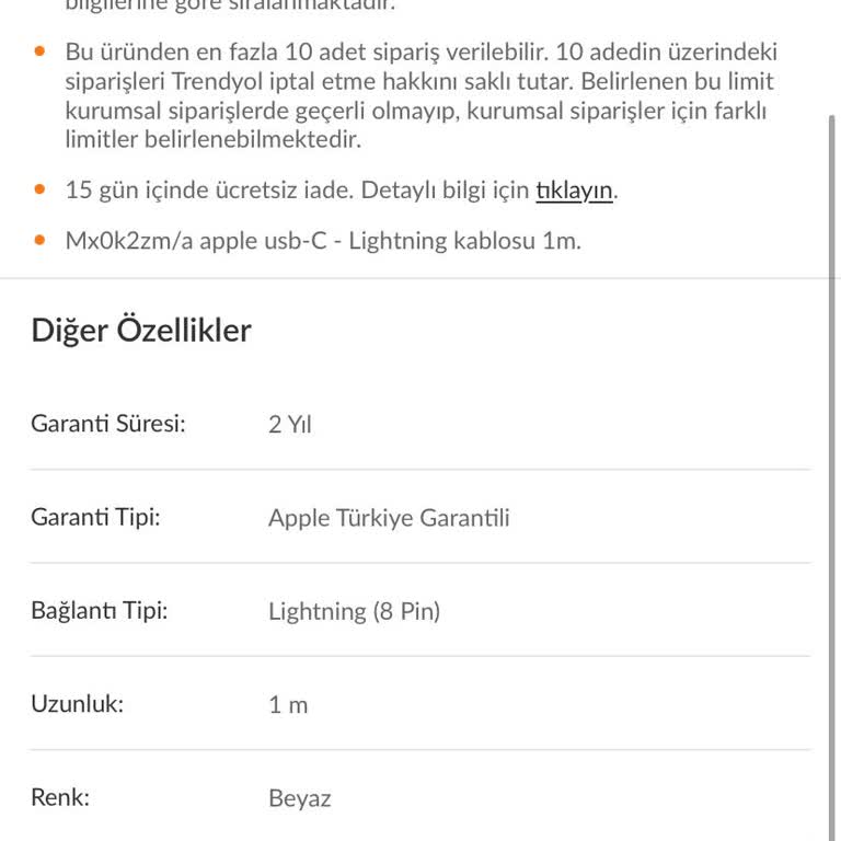 Trendyol Sahte Ürün Satışı
