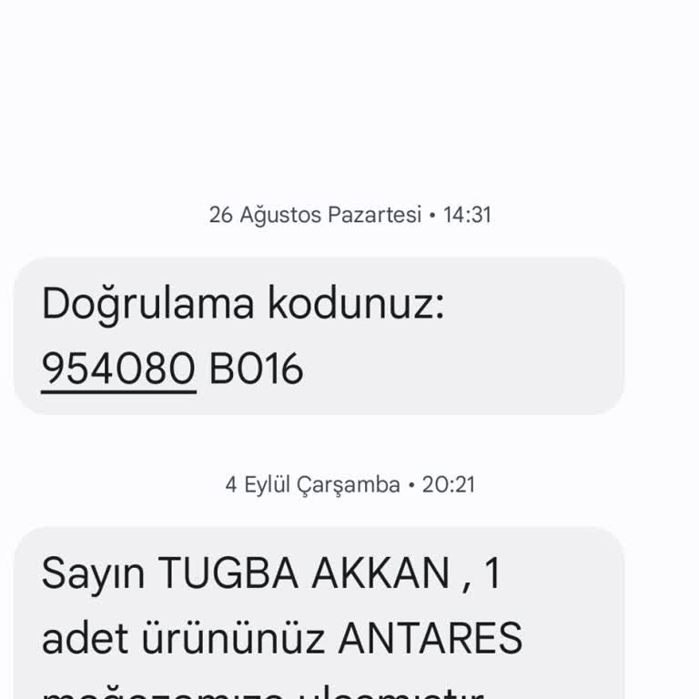 Antares Derimod İademi Kabul Etmiyor