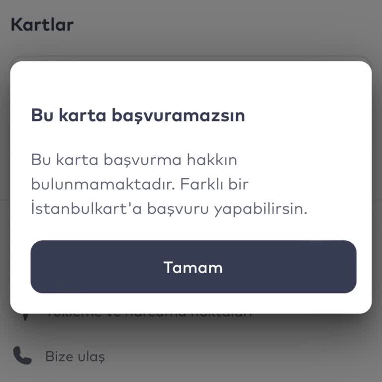 BELBİM (İstanbulkart) Yeni Mezun Kartı Çıkaramıyorum