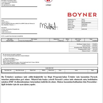 Boyner Eros Kalıcı Değil