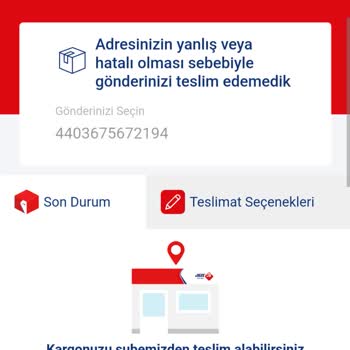 Aras Kargo Kargom Gelmedi Sadece Geliyorum Diye Oyaladı