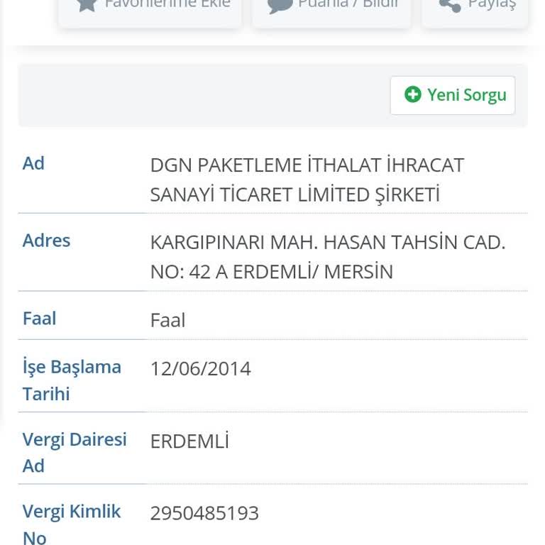 DGN Paketleme 16.9.2024 Tarihinde Dng T. C. IBAN Telefon Rızam Dışında