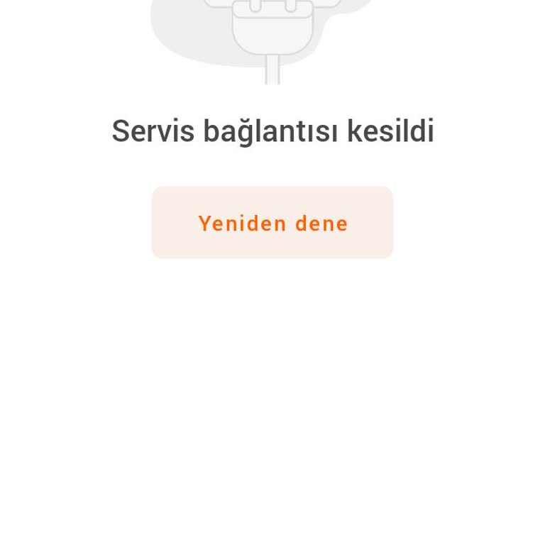 Hepsiburada Servis Bağlantısı Hatası