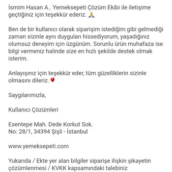 Yemek Sepeti İnsanın Aklıyla Dalga Geçiyor.