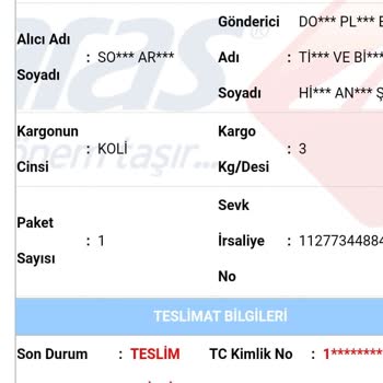 Aras Kargo Başiskele Şubesi Fiyasko!