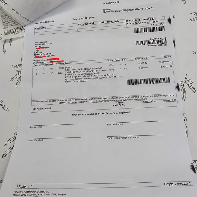 Bosch Dikey Süpürgeyi Alalı 15 Gün Dolmadı. Yasal İadem Onaylanmıyor