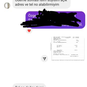 Frameahsap (Instagram) Sipariş Sonrası Engellenme Ve Kargo Bilgisi Sorunu