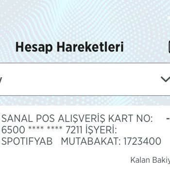 Spotify Para Çekimi Yapıldı